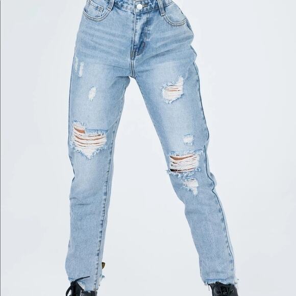 PRINCESS Polly BEHATI STRAIGHT LEG JEANS DENIM Size 2 NWT - Picture 1 of 11